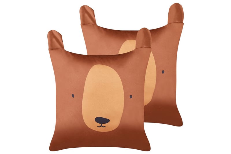 Koristetyynyt Teddybear setti, 2 kpl - Kodintekstiilit & matot - Tyyny & torkkupeitto - Ulkotyyny