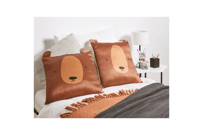 Koristetyynyt Teddybear setti, 2 kpl - Kodintekstiilit & matot - Tyyny & torkkupeitto - Ulkotyyny