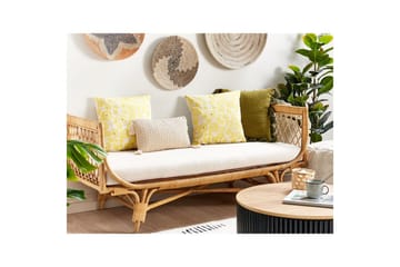Koristetyynyt Triteleia, setti 2 Keltainen/Beige/Kulta - Keltainen/Beige/Kulta - Kodintekstiilit & matot - Tyyny & torkkupeitto - Koristetyynyt