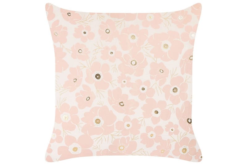 Koristetyynyt Triteleia, setti 2 Vaaleanpunainen/kulta/beige - Vaaleanpunainen/kulta/beige - Kodintekstiilit & matot - Tyyny & torkkupeitto - Koristetyynyt