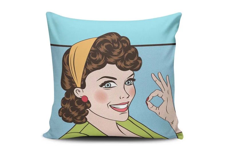 Tyyny Cushion Love 45x45 cm, Monivärinen