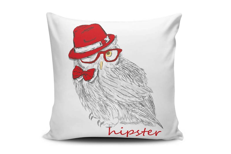 Tyyny Cushion Love 45x45 cm - Monivärinen - Kodintekstiilit & matot - Tyyny & torkkupeitto - Koristetyynyt