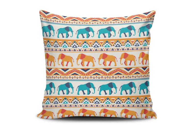 Tyyny Cushion Love 45x45 cm - Monivärinen - Kodintekstiilit & matot - Tyyny & torkkupeitto - Koristetyynyt