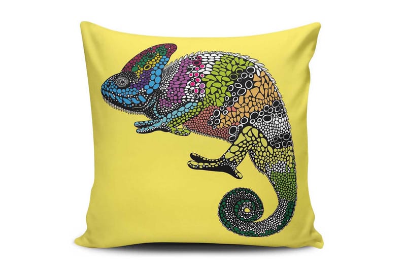 Tyyny Cushion Love 45x45 cm - Monivärinen - Kodintekstiilit & matot - Tyyny & torkkupeitto - Koristetyynyt