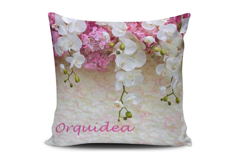 Tyyny Cushion Love 45x45 cm - Monivärinen - Kodintekstiilit & matot - Tyyny & torkkupeitto - Koristetyynyt
