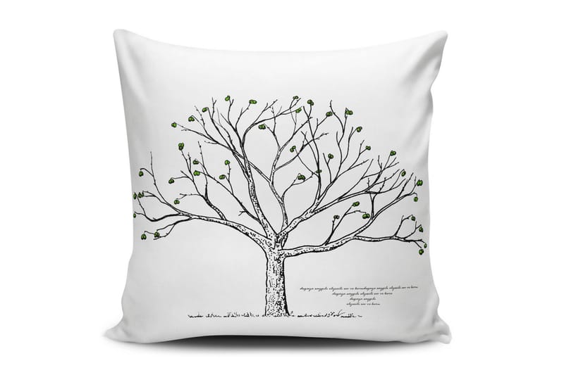 Tyyny Cushion Love 45x45 cm - Monivärinen - Kodintekstiilit & matot - Tyyny & torkkupeitto - Koristetyynyt