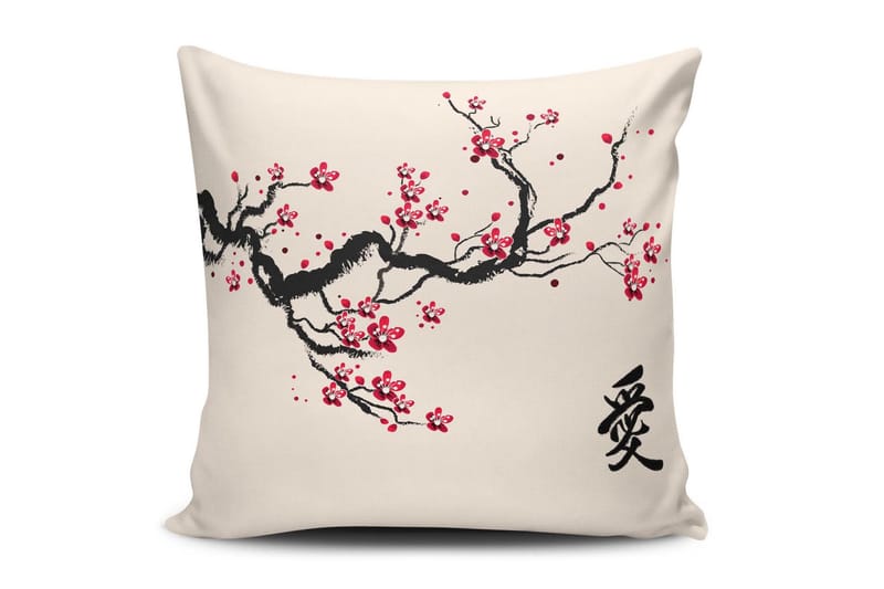 Tyyny Cushion Love 45x45 cm - Monivärinen - Kodintekstiilit & matot - Tyyny & torkkupeitto - Koristetyynyt
