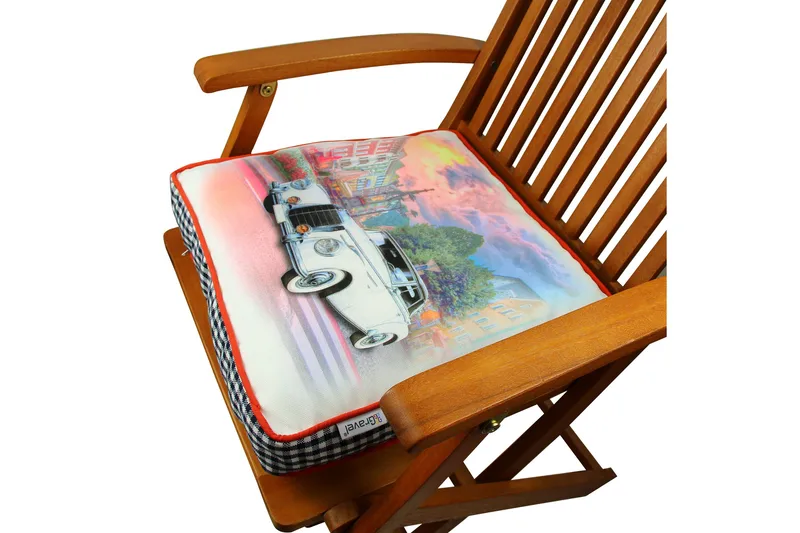 Tyyny Gravel 42x42 cm - Monivärinen - Kodintekstiilit & matot - Tyyny & torkkupeitto - Koristetyynyt