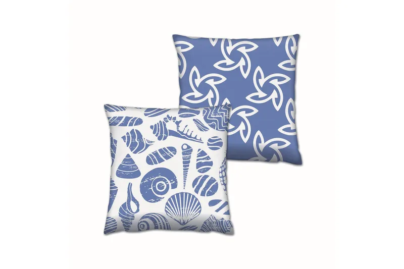 Tyyny Gravel 43x43 cm 2-pak, Monivärinen