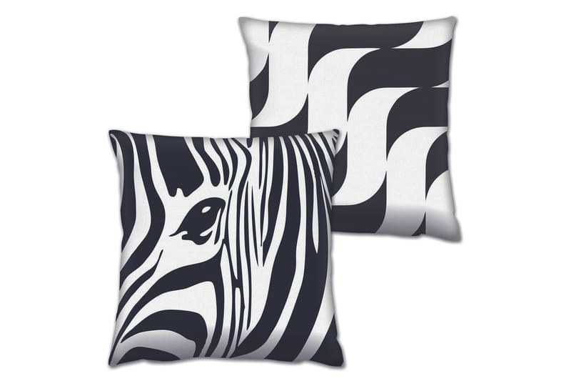 Tyyny Gravel 43x43 cm 2-pak - Monivärinen - Kodintekstiilit & matot - Tyyny & torkkupeitto - Koristetyynyt