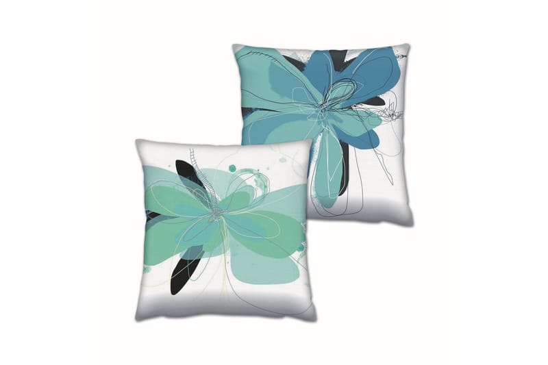 Tyyny Gravel 43x43 cm 2-pak - Monivärinen - Kodintekstiilit & matot - Tyyny & torkkupeitto - Koristetyynyt