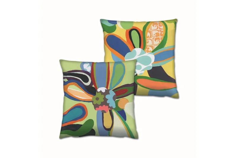 Tyyny Gravel 43x43 cm 2-pak, Monivärinen