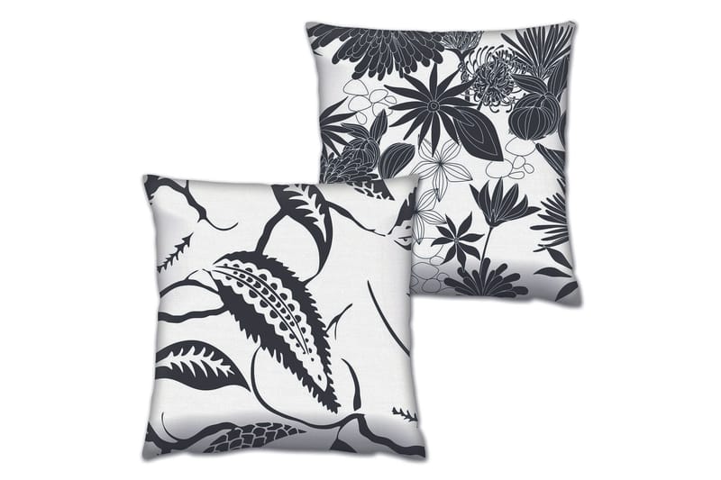 Tyyny Gravel 43x43 cm 2-pak - Monivärinen - Kodintekstiilit & matot - Tyyny & torkkupeitto - Koristetyynyt