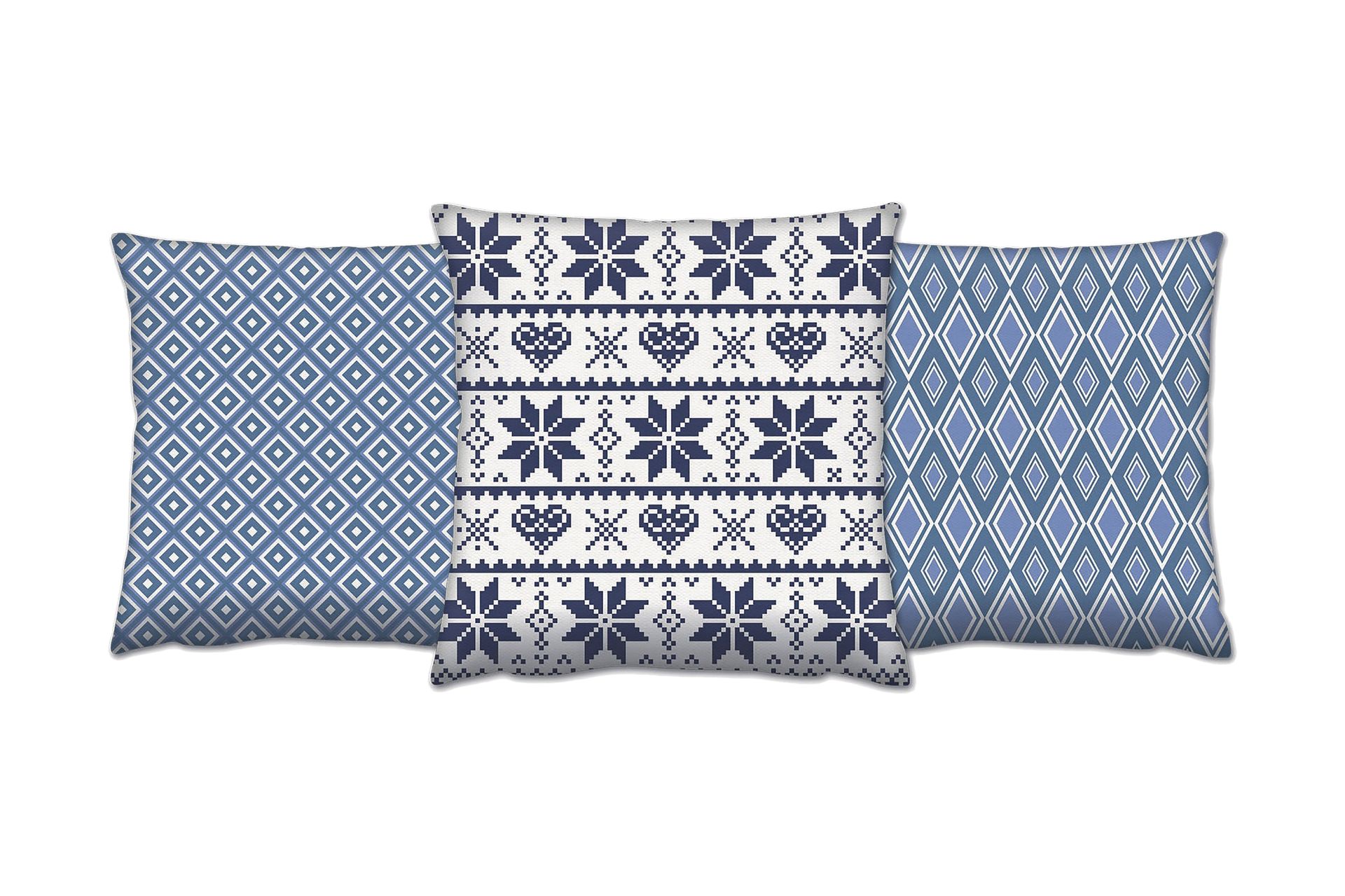 Tyyny Gravel 43x43 cm 3-pak - Monivärinen - Kodintekstiilit & matot - Tyyny & torkkupeitto - Koristetyynyt