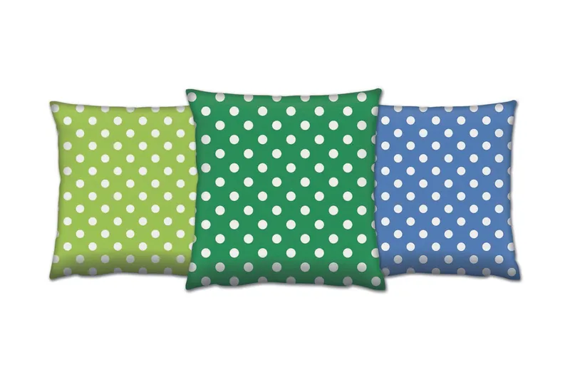 Tyyny Gravel 43x43 cm 3-pak, Monivärinen