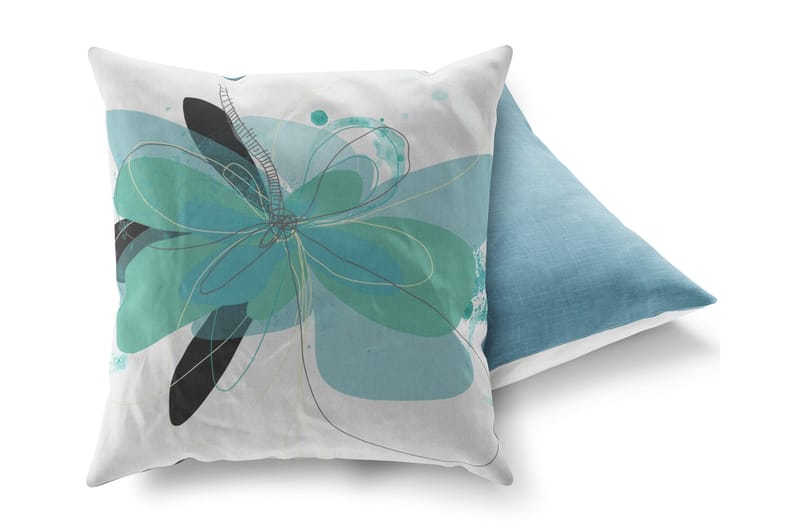 Tyyny Gravel 43x43 cm - Monivärinen - Kodintekstiilit & matot - Tyyny & torkkupeitto - Koristetyynyt