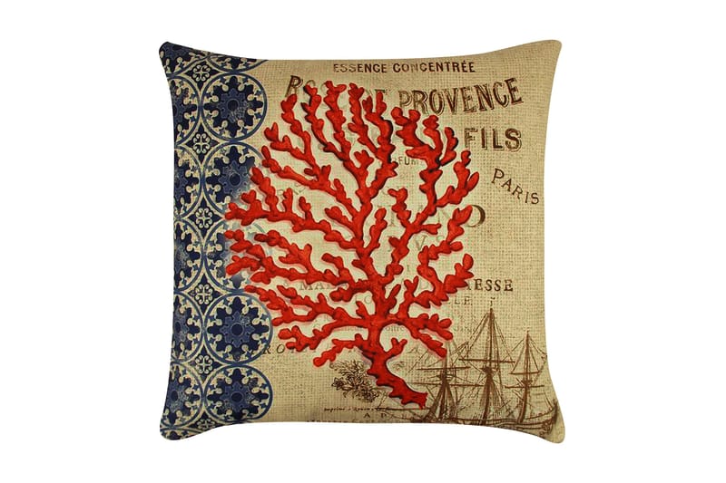 Tyyny Gravel 43x43 cm - Monivärinen - Kodintekstiilit & matot - Tyyny & torkkupeitto - Koristetyynyt