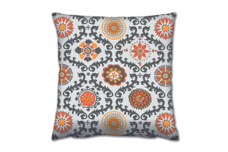 Tyyny Gravel 43x43 cm - Monivärinen - Kodintekstiilit & matot - Tyyny & torkkupeitto - Koristetyynyt