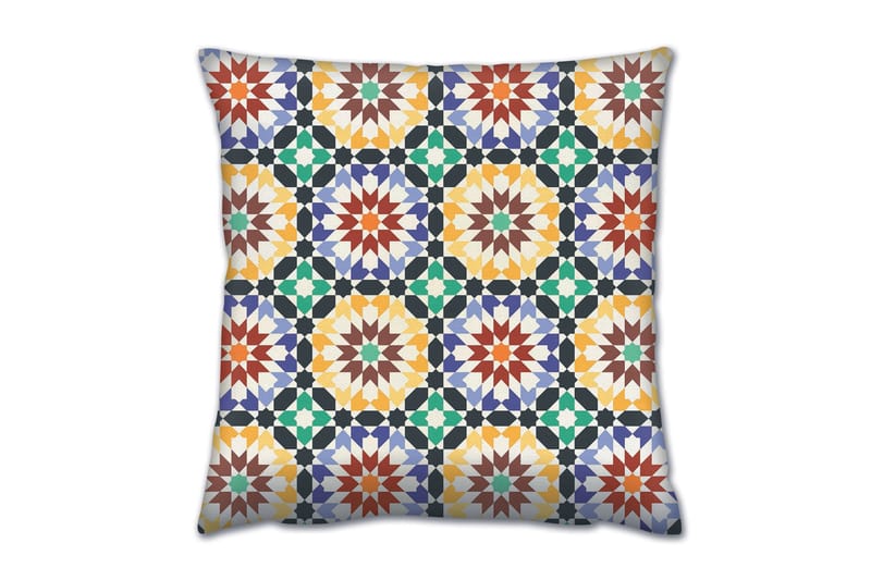 Tyyny Gravel 43x43 cm - Monivärinen - Kodintekstiilit & matot - Tyyny & torkkupeitto - Koristetyynyt