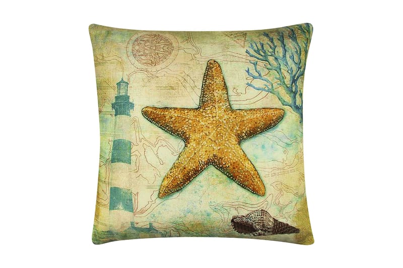 Tyyny Gravel 43x43 cm - Monivärinen - Kodintekstiilit & matot - Tyyny & torkkupeitto - Koristetyynyt