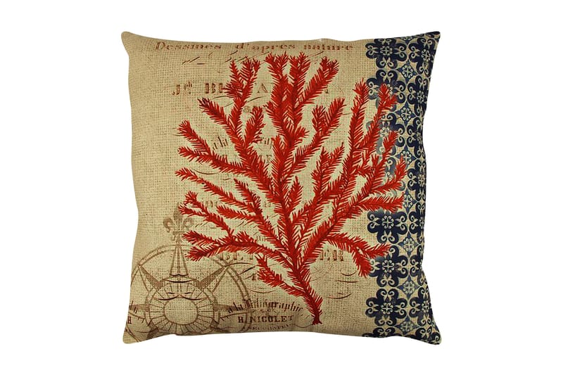 Tyyny Gravel 43x43 cm - Monivärinen - Kodintekstiilit & matot - Tyyny & torkkupeitto - Koristetyynyt