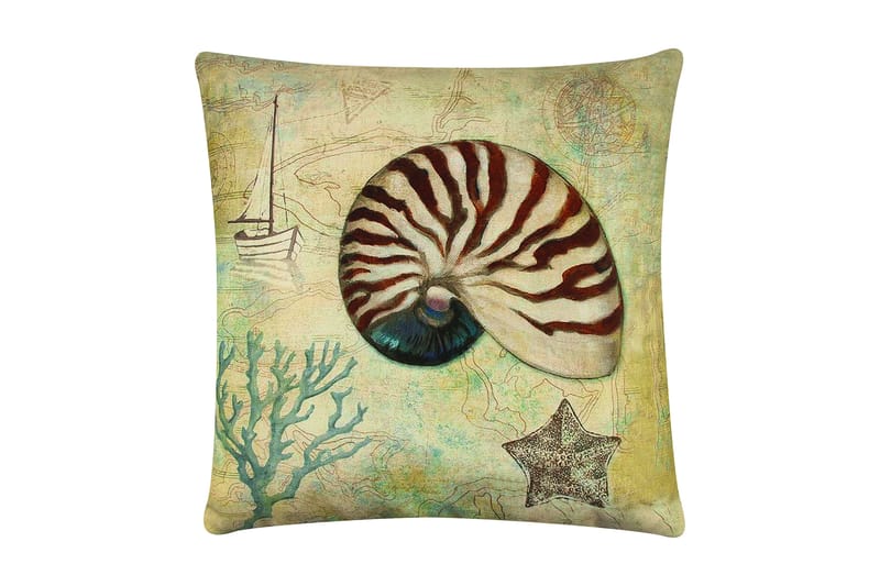 Tyyny Gravel 43x43 cm - Monivärinen - Kodintekstiilit & matot - Tyyny & torkkupeitto - Koristetyynyt