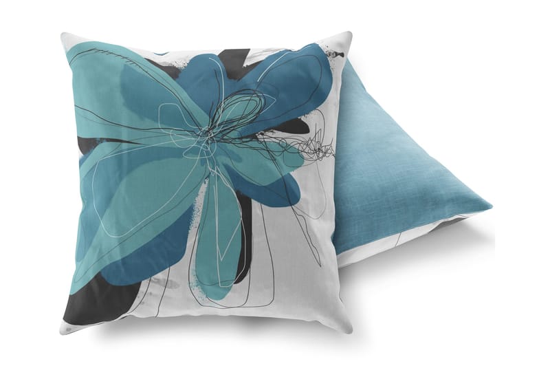 Tyyny Gravel 43x43 cm - Monivärinen - Kodintekstiilit & matot - Tyyny & torkkupeitto - Koristetyynyt