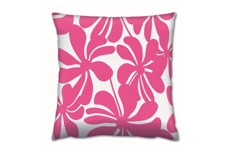 Tyyny Gravel 43x43 cm - Roosa/Valkoinen - Kodintekstiilit & matot - Tyyny & torkkupeitto - Koristetyynyt