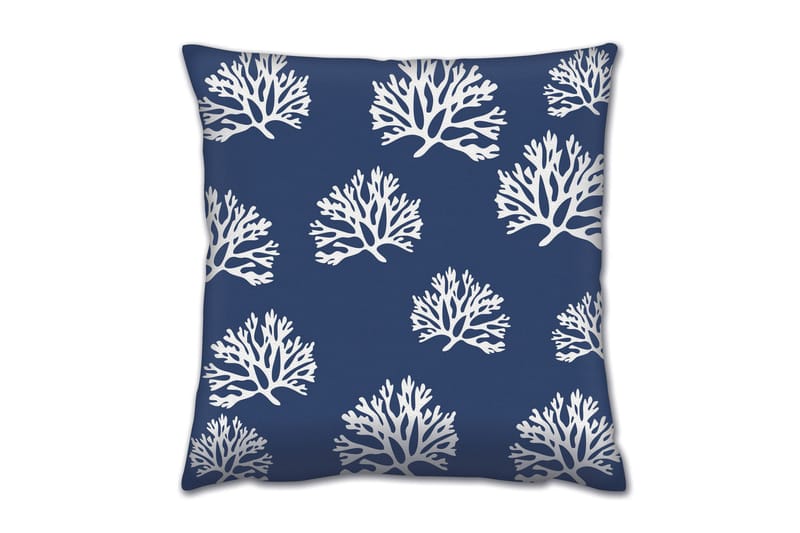 Tyyny Gravel 43x43 cm, Sininen/Valkoinen