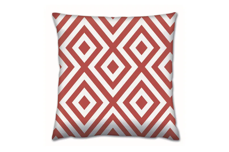 Tyyny Gravel 43x43 cm, Punainen