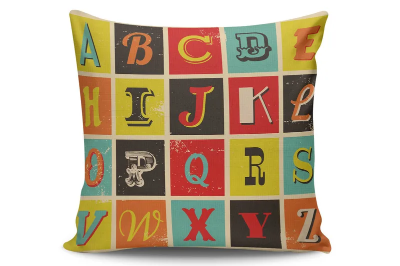 Tyyny Kissy 45x45 cm, Monivärinen