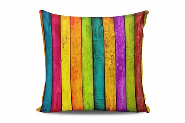 Tyyny Kissy 45x45 cm - Monivärinen - Kodintekstiilit & matot - Tyyny & torkkupeitto - Koristetyynyt