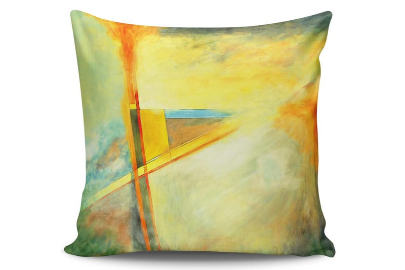 Tyyny Kissy 45x45 cm - Monivärinen - Kodintekstiilit & matot - Tyyny & torkkupeitto - Koristetyynyt