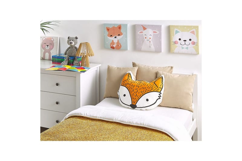 Koristetyynyt Vadodara Oranssi/Valkoinen/Musta - Oranssi/Valkoinen/Musta - Kodintekstiilit & matot - Tyyny & torkkupeitto - Ulkotyyny