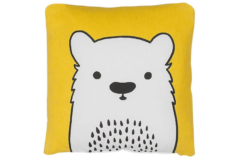 Koristetyynyt Waranasi Keltainen/Valkoinen/Musta, Keltainen/Valkoinen/Musta