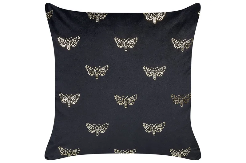 Koristetyynyt Yuzuri sarja 2 Musta/Kulta - Musta/Kulta - Kodintekstiilit & matot - Tyyny & torkkupeitto - Koristetyynyt