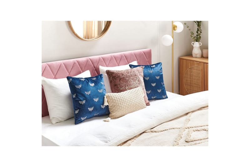 Koristetyynyt Yuzuri sarja 2 Sininen/Hopea - Sininen/Hopea - Kodintekstiilit & matot - Tyyny & torkkupeitto - Koristetyynyt