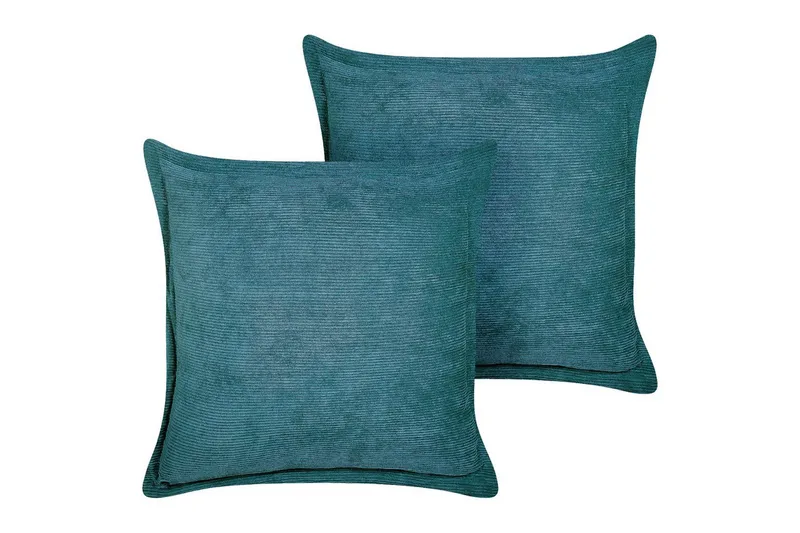 Koristetyynyt Zinnia sarja 2 Sininen, Neliö, Sininen, Neliö