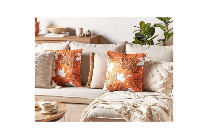 Koristetyynyt Poinsettia - Kodintekstiilit & matot - Tyyny & torkkupeitto - Ulkotyyny