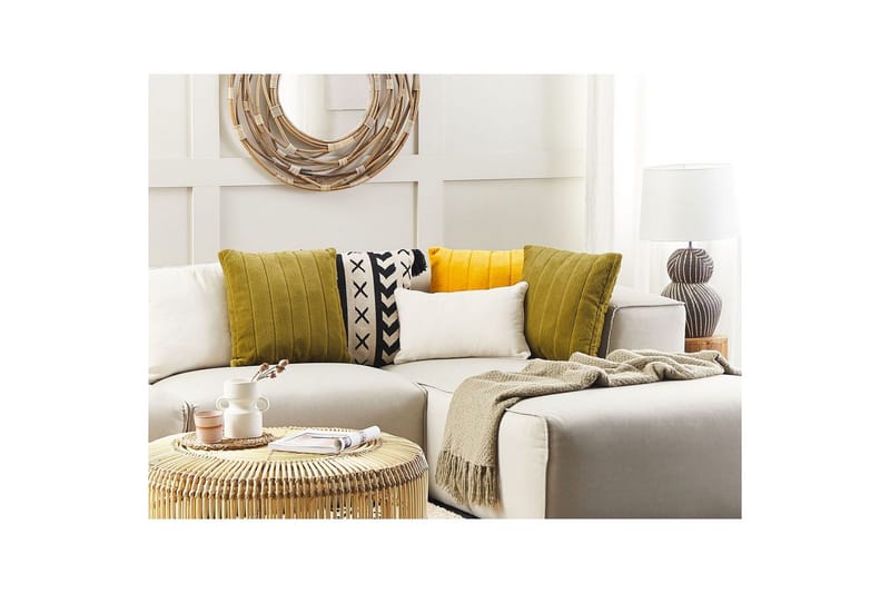 Koristetyynyt Pumila 2 kpl Vihreä - Vihreä - Kodintekstiilit & matot - Tyyny & torkkupeitto - Koristetyynyt