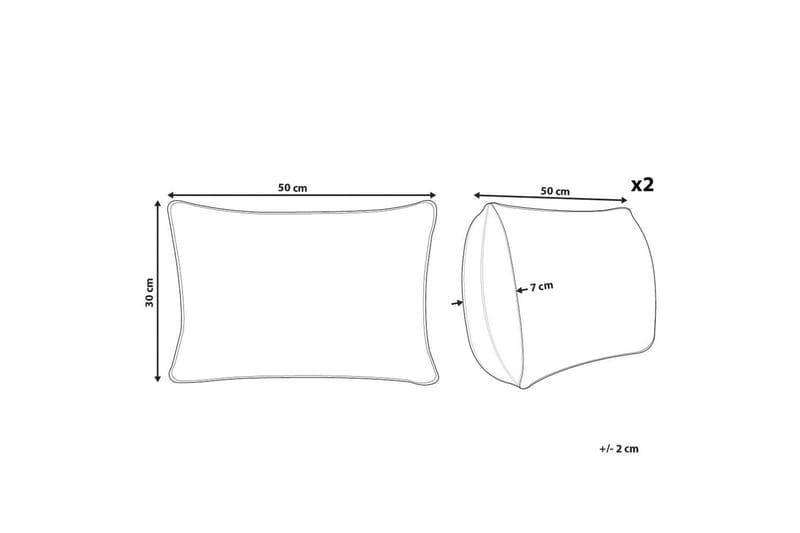 Koristetyynyt Pulmonaria 2 kpl - Kodintekstiilit & matot - Tyyny & torkkupeitto - Ulkotyyny