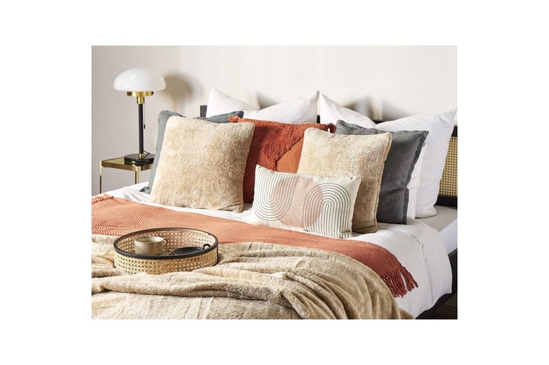 Koristetyynyt Pilea, setti 2 Beige - Beige - Kodintekstiilit & matot - Tyyny & torkkupeitto - Ulkotyyny