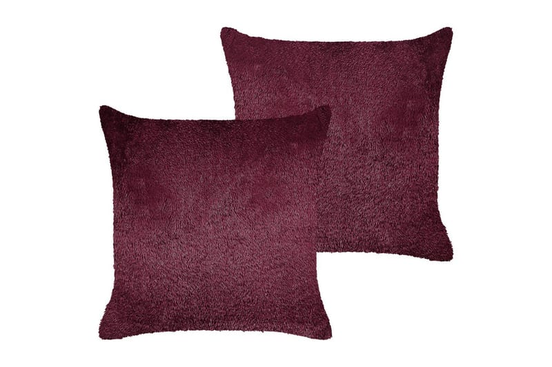 Koristetyynyt Pilea, setti 2 Punainen - Punainen - Kodintekstiilit & matot - Tyyny & torkkupeitto - Ulkotyyny