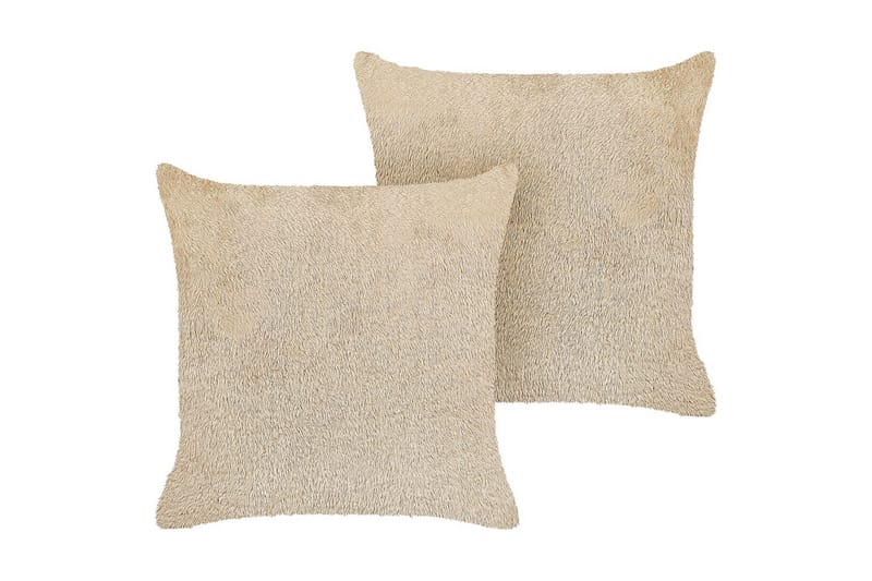 Koristetyynyt Pilea, setti 2 Beige - Beige - Kodintekstiilit & matot - Tyyny & torkkupeitto - Ulkotyyny