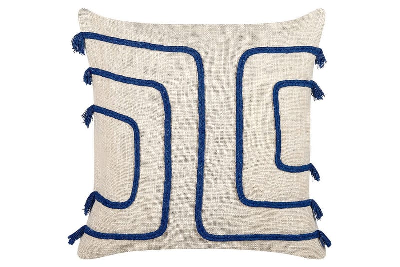 Koristetyynyt Pleione setti, 2 kpl Beige/Sininen - Beige/Sininen - Kodintekstiilit & matot - Tyyny & torkkupeitto - Ulkotyyny