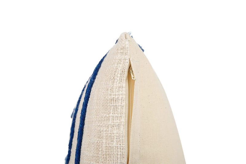 Koristetyynyt Pleione setti, 2 kpl Beige/Sininen - Beige/Sininen - Kodintekstiilit & matot - Tyyny & torkkupeitto - Ulkotyyny