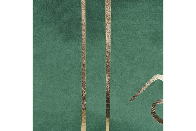 Koristetyynyt Philodendron setti, 2 kpl Vihreä/Kulta - Vihreä/Kulta - Kodintekstiilit & matot - Tyyny & torkkupeitto - Koristetyynyt