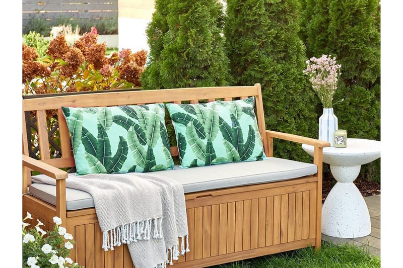 Langford Ulkotyyny 42x60 cm - Vihreä - Kodintekstiilit & matot - Tyyny & torkkupeitto - Ulkotyyny