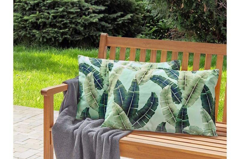 Langford Ulkotyyny 42x60 cm - Vihreä - Kodintekstiilit & matot - Tyyny & torkkupeitto - Ulkotyyny