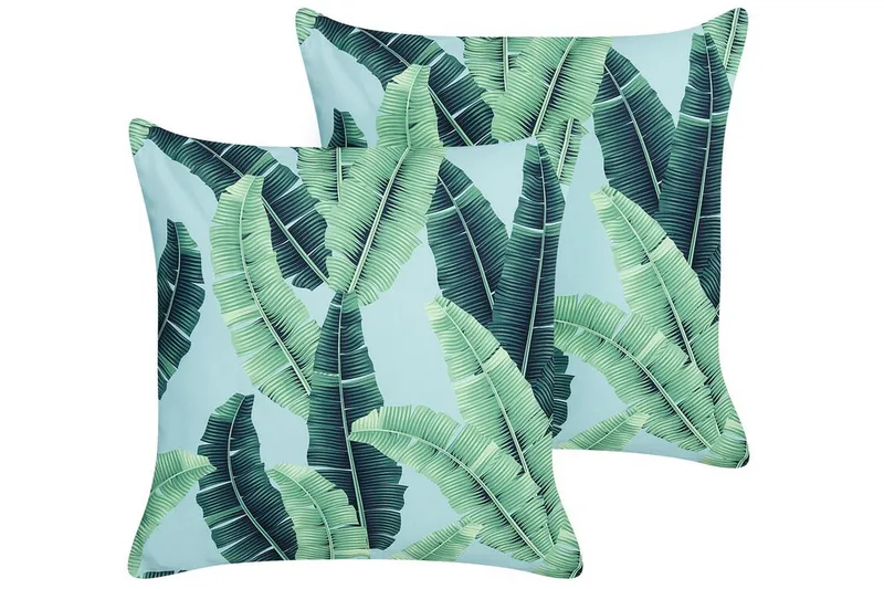 Langford Ulkotyyny 45x45 cm - Vihreä - Kodintekstiilit & matot - Tyyny & torkkupeitto - Ulkotyyny